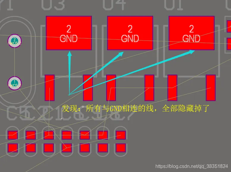 Altium Designer 18 速成实战 第五部分 PCB流程化设计常用操作（十九）鼠线的打开及关闭_鼠线的打开及关闭_05